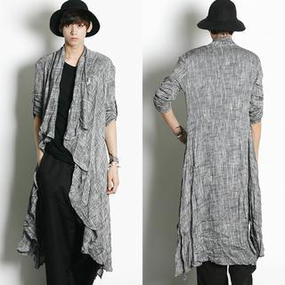 Rememberclick Open-Front Oversized Cardigan