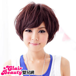 Clair Beauty Short Wigs - Straight Coffee - One Size