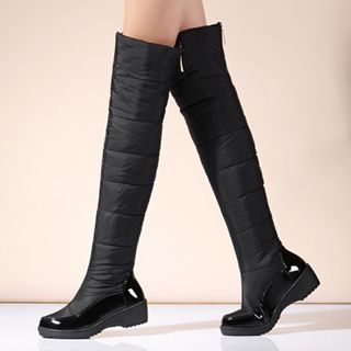 Sidewalk Padded Over-the-Knee Boots