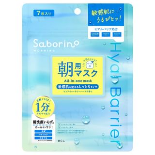 BCL - Saborino Morning All In One Mask Hyal Barrier 7 pcs