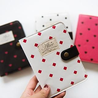 Bookuu Patterned Snap-Button Notebook