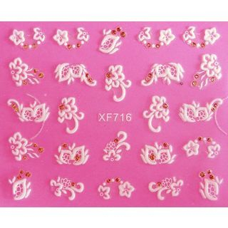 Maychao 3D Nail Sticker (XF716) 1 sheet