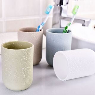 Showroom Couple Matching Plain Toothbrush Cup