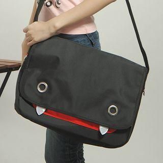 Morn Creations Devil Messenger Bag Black L