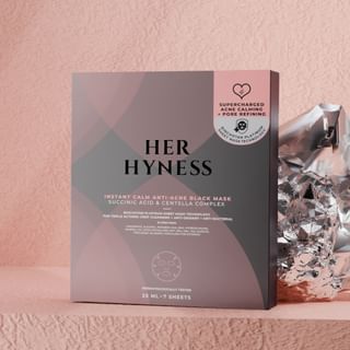 HER HYNESS - Instant Calm Anti-Acne Black Mask 7 pcs
