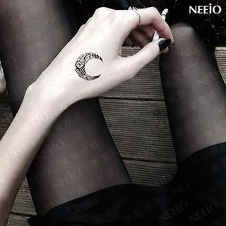 Neeio Waterproof Temporary Tattoo (Moon) 1 sheet