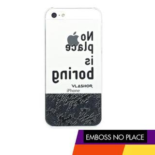 Vlashor No Place Is Boring Black  iPhone5 Case One Size
