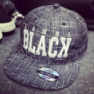 BYME Letter Embroidered Baseball Cap