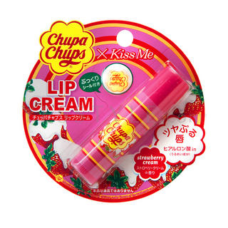 Kiss Me - Chupa Chups Lip Cream (Strawberry Cream) 3.5g