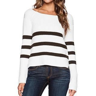 Eloqueen Stripe Sweater