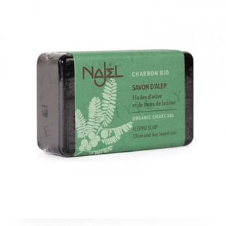 Najel - Aleppo Soap With Organic Charcoal 100G