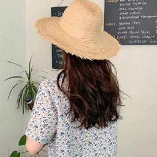 Straw | Beige | Size | Sun | Hat | One