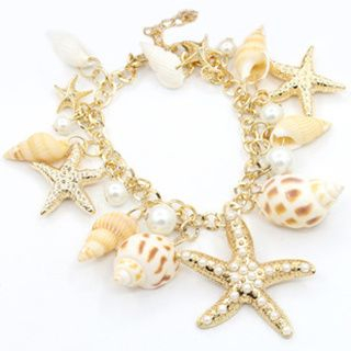 Cheermo Shell and Starfish Bracelet