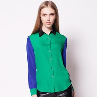 Singkbee Color-Block Shirt