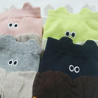 Olgo Cartoon Color-Block Socks