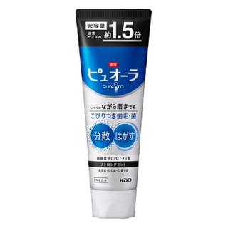 Kao - Pureora Medicinal Toothpaste Strong Mint - 170G