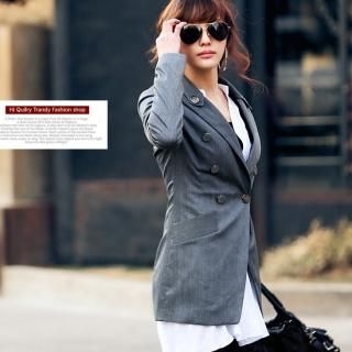 Buy REDOPIN Double-Breasted Jacket 1022243536