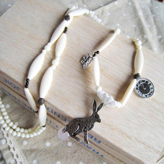 MyLittleThing Silver Alice in the Wonder Land Necklace