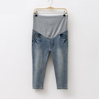 Mamaladies Maternity Cropped Jeans
