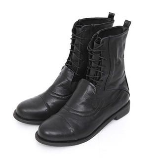 Lace-Up Ankle Boots