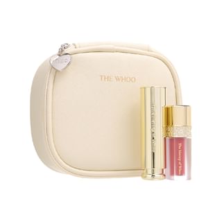 The Whoo - Gongjinhyang Mi Glow Lip Balm Special Set - 3 Colors Royal Red