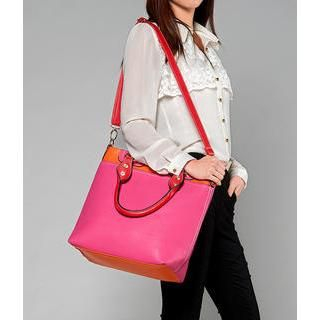 yeswalker Two-Tone Tote Pink - One size