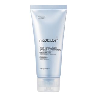 Medicube - Zero Pore Sa Clear Capsule Cleansing Foam 120G