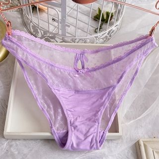 Sophine Lace-Panel Panties