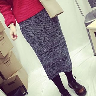 Eva Fashion Knit Pencil Skirt
