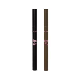 ETUDE - Line Fix Brush Liner - Eyeliner liquide - 2 couleurs