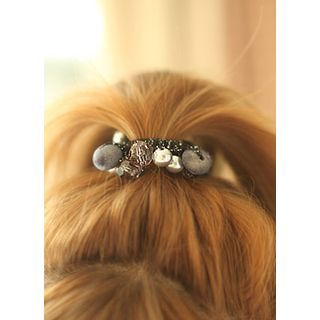 kitsch island Beads Charm Hair Tie