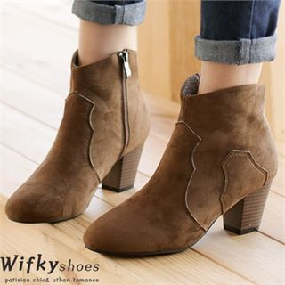 Wifky Fleece-Lined Ankle Boots