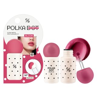 Cathy Doll - Polka Dot Velvet Lip 03 Bloom