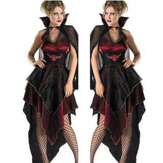 Cosgirl Halloween Vampire Party Costume