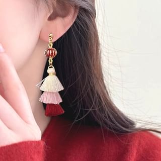 Tassel Drop Earring / Clip-On Earring