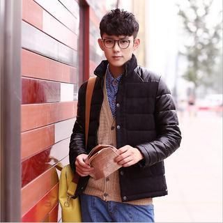Danjieshi Snap-Button Padded Jacket