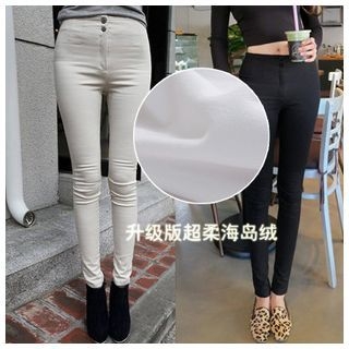 Angel Shine High-Waist Skinny Pants