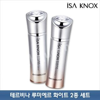 ISA KNOX Te'rvina Lumiere White Set: Softener 150ml + Emulsion 150ml + Softener 25ml + Emulsion 25ml + Serum 10ml + Cream 10ml + Eye Cream 6ml 7pcs