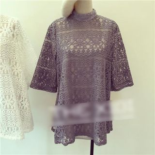 Octavia Set : Crochet Top + Camisole