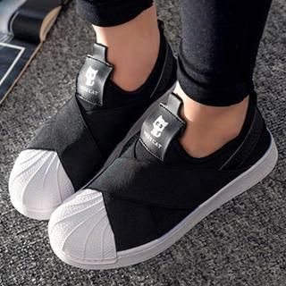 Pixie Pair Strapped Slip-Ons