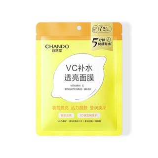 CHANDO - Vitamin C Brightening Mask (7pcs) 108g x 7pcs