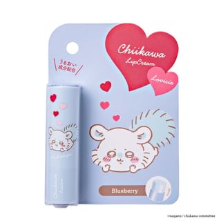 Lovisia - Chiikawa Heart Series Lip Cream Momonga Blueberry