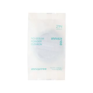 innisfree - No-Sebum Powder Cushion Refill Only - 5 Colors 2023 Version - #21N Vanilla