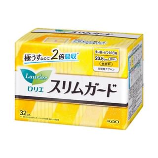 Kao - Laurier Speed Silm Feminine Pads 20.5cm 32 pcs