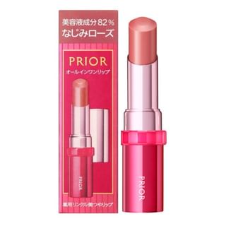 Shiseido - Prior Medicated Wrinkle Glossy Lip Spf15 Pa+ Familiar Rose