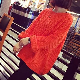 Fashion Street Dolman-Sleeve Sweater