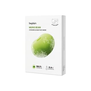beplain - Set de Mascarilla Facial Mung Bean Cooling & Slim