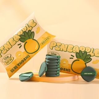 Yaozhi - Crazy Pineapple Pie Powder Puff Set Pineapple Pie - 10Pcs