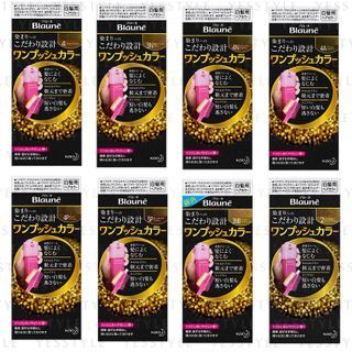 Kao - Blaune One Push Hair Color 6 Dark Brown