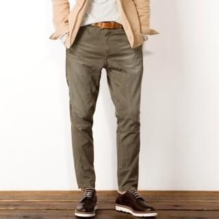 Washed Cotton Pants